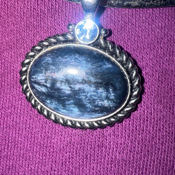 Vintage Lia Sophia 5 charms interchangeable with silver necklace - Picture 10 of 15